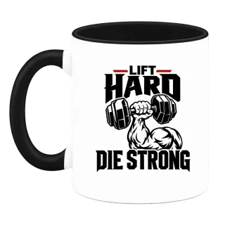 lift HARD die strong върху чаша